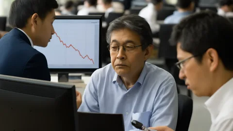 日経平均2100円安、半導体の売り加速しすぎやん