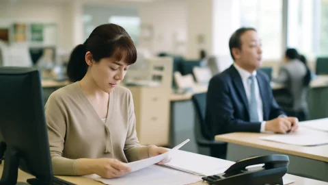 派遣社員の猛スピード処理、支店長「暇そう」って逆ギレかよ