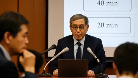 説明会は40分、質疑応答は何分？時間割にツッコミたい