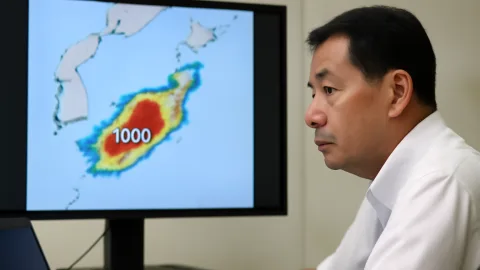 九州で記録的大雨の恐れ　宮崎では72時間1000ミリ予想