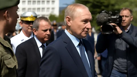 プーチン大統領サハリン入り、13年ぶりの現地アピール草