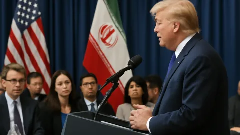 アメリカ大統領、8月19日に対イラン大規模制裁発動