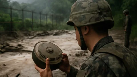 豪雨で地雷の場所も流される時代に突入