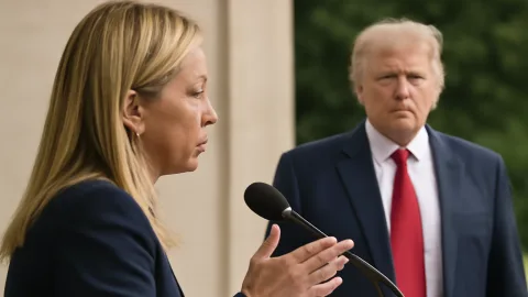 メローニ首相のトランプ離れ、接近禁止って何やねん