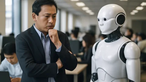 AI入れても人減らないの、どっちが本音？