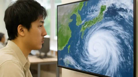 台風発生予報、5連休の気分も持ってかれたな