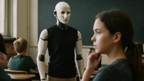 この秋、ニューヨークの先生はロボットに交代？そこ来るか！