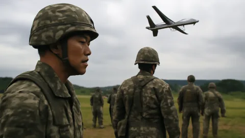 韓国軍が米軍無人機を誤認、撃墜寸前の経緯を調査