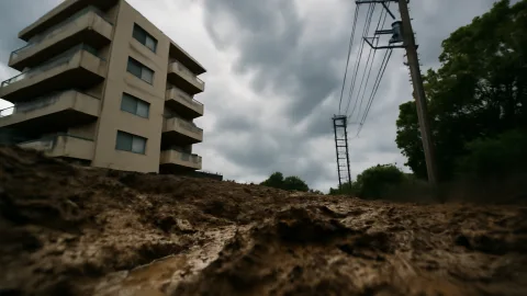 台風26号、雨だけじゃなく地盤も油断できん感じ