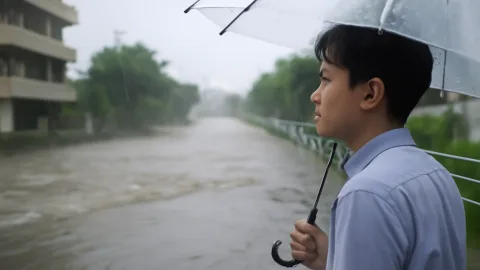 台風24号、四国で7日まで300ミリ超の大雨予想