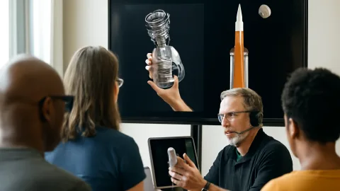 NASA、視覚障害者向けに月探査ウェビナー　音声解説で宇宙技術を紹介