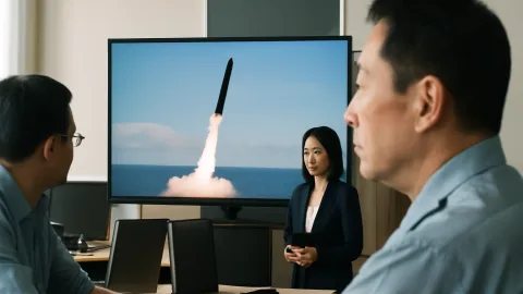 北朝鮮ミサイル発射、日本の排他的経済水域外で無風通過
