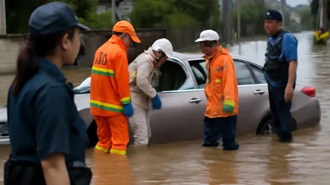 車内閉じ込めで心肺停止、大雨特別警報でも動けなかった現実