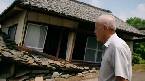 熊本地震で自宅傾く、高齢者の再建資金が現実すぎた