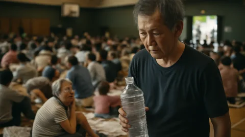 熊本県で断水7万2千戸、避難所の水不足が深刻