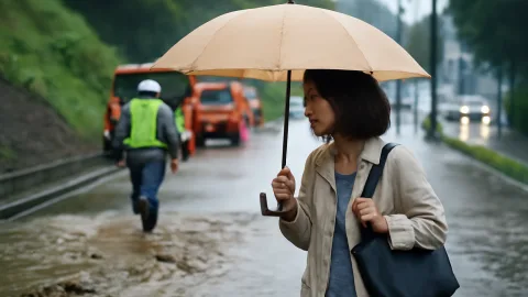 近畿から関東で9月11日大雨、土砂災害に警戒呼びかけ