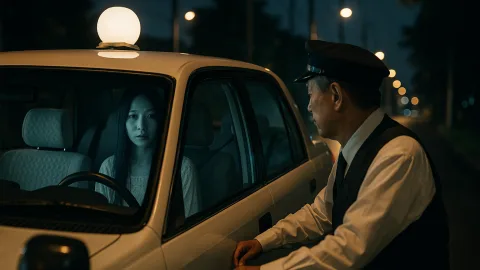 夏の夜のタクシー幽霊乗客って何処行くんだよｗ