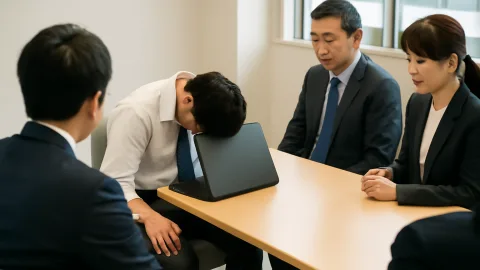 だらだら残業社員、管理職の我慢も限界やんか