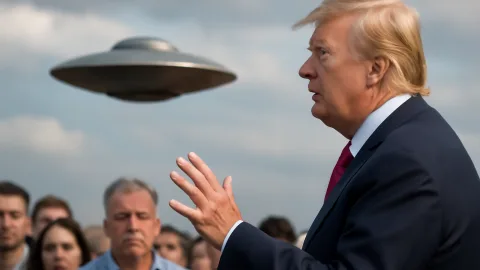 UFO調査、トランプ「安全保障？取っ払っとけ」