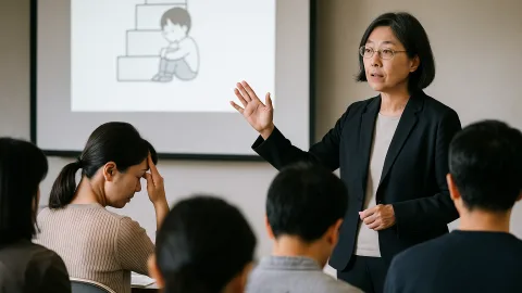 蟇田 薫の不登校セミナーで見る子どもの段階、親の困惑にネットざわつく…