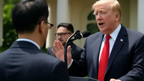 トランプ、金正恩と対話成立アピール→韓国だけガン無視かよ