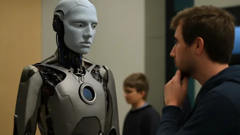 イタリアの人型ロボット、IEEEでデビューしたけど紹介文がカオスすぎwww