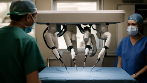 手術台からロボ腕が生える日、30%も場所取らないとか本気らしい