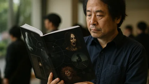 ムー怪談、丸見えで逃げ場なしやん