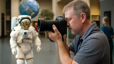 ジョンソン宇宙センターのカメラマン、地味にNASAの顔作ってる件