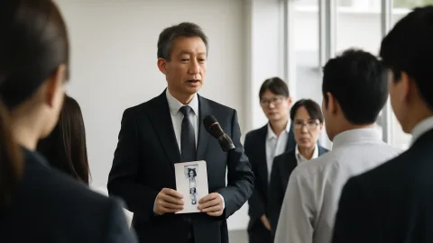 50代社長の葬儀講義、朝礼の空気が一気に冷えた