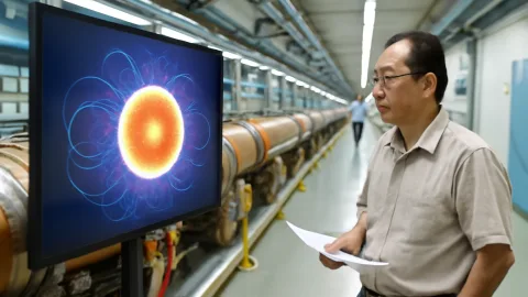 加速器実験でついに判明！理論上だけだった“力の粒だけの粒子”が現実に